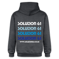 Gildan Unisex  Midweight Hoodie - dark heather grey