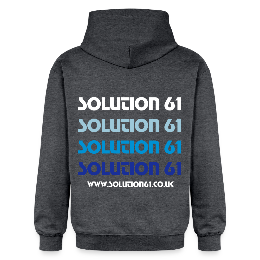 Gildan Unisex  Midweight Hoodie - dark heather grey