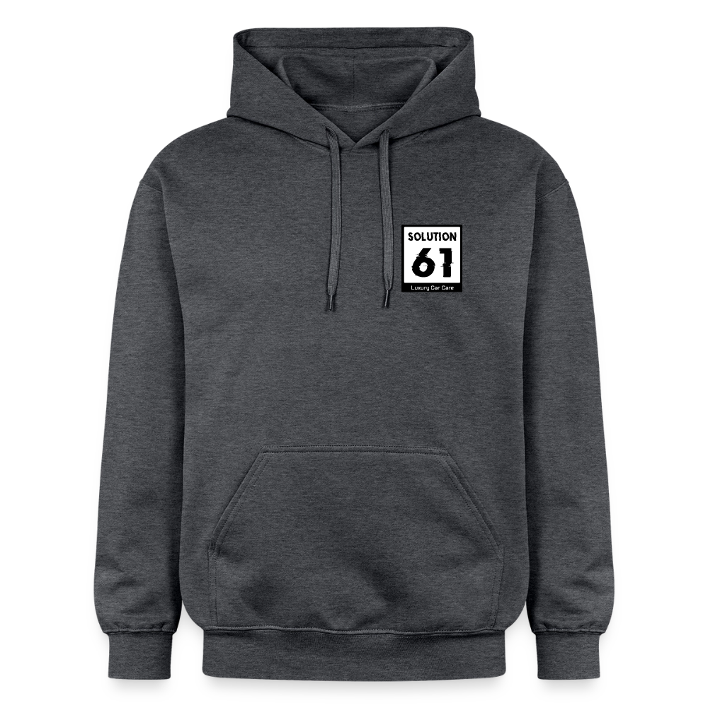 Gildan Unisex  Midweight Hoodie - dark heather grey