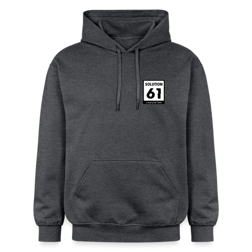 Gildan Unisex  Midweight Hoodie - dark heather grey