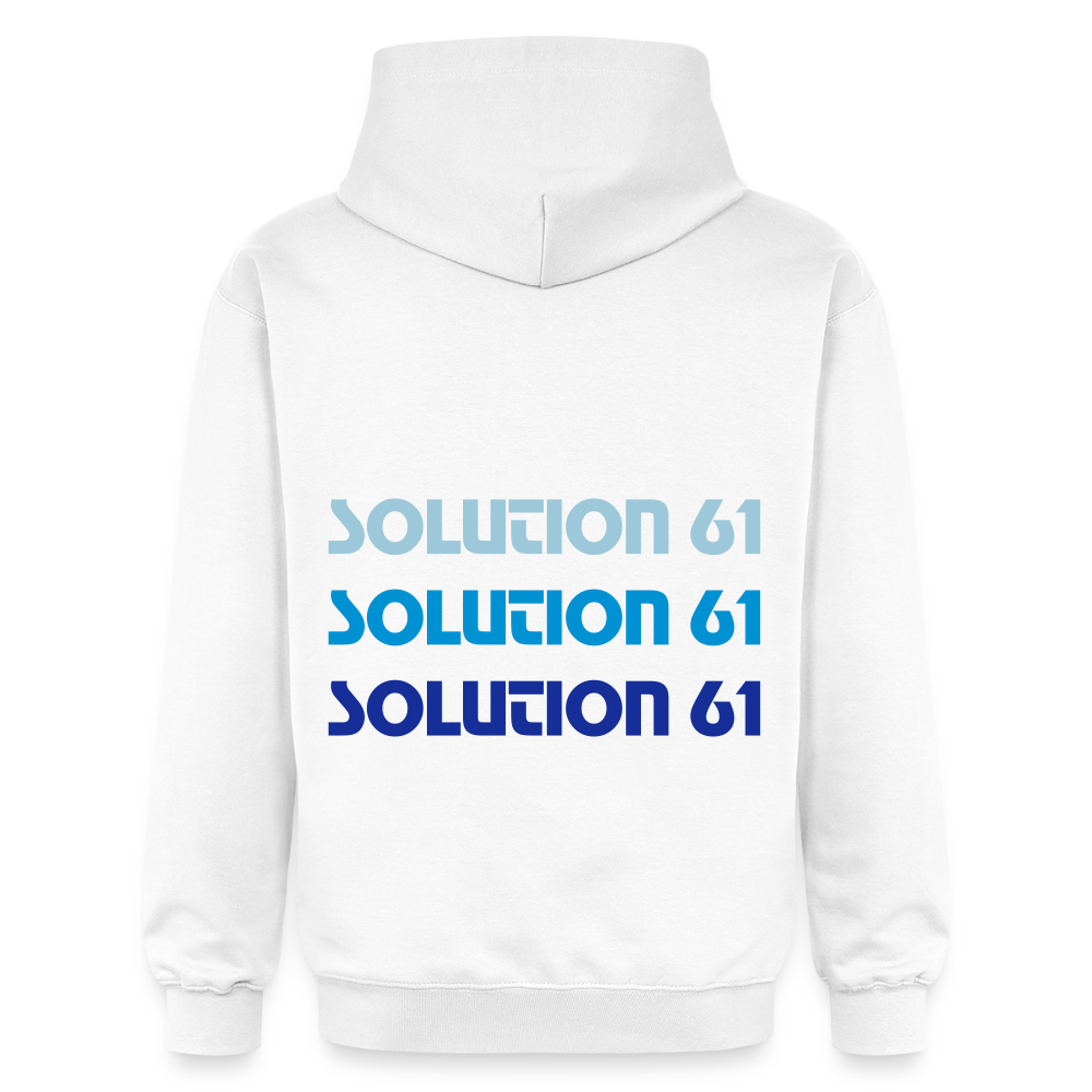 Gildan Unisex  Midweight Hoodie - white