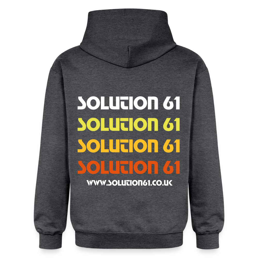 Gildan Unisex Midweight Hoodie - dark heather grey