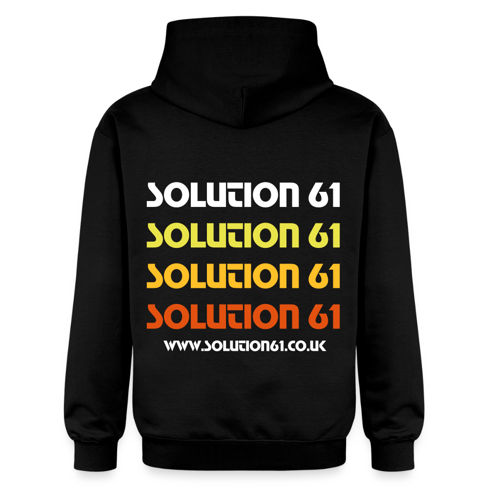 Gildan Unisex Midweight Hoodie - black